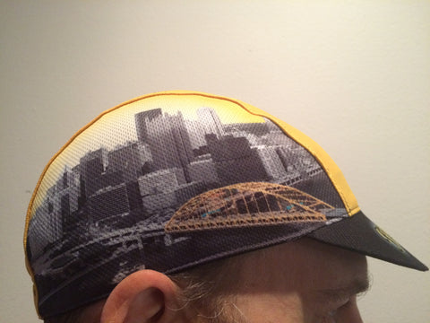 SUNNY PITTSBURGH CYCLING CAP